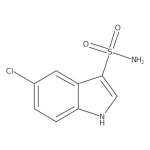 5-chloro-1H-indole-3-sulfonamide Structure