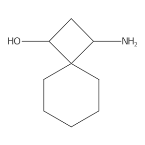 3-Aminospiro[3.5]nonan-1-ol Structure