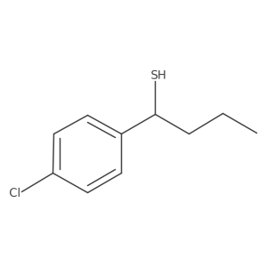1-(4-Chlorophenyl)butane-1-thiol Structure