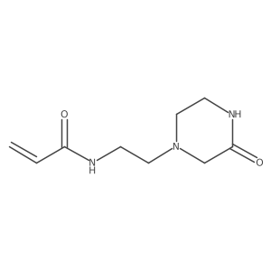 N-[2-(3-Oxopiperazin-1-yl)ethyl]prop-2-enamide结构式