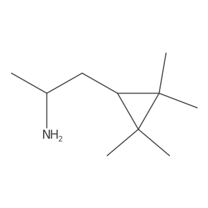 (2R)-1-(2,2,3,3-tetramethylcyclopropyl)propan-2-amine Structure
