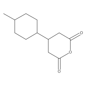 4-(4-Methylcyclohexyl)oxane-2,6-dione Structure