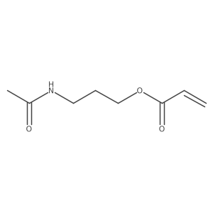 3-Acetamidopropyl prop-2-enoate Structure