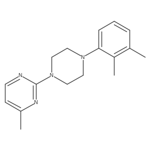 2-[4-(2,3-Dimethylphenyl)piperazin-1-yl]-4-methylpyrimidine Structure