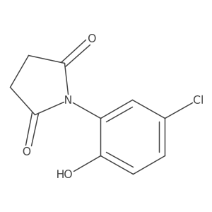 1-(5-Chloro-2-hydroxyphenyl)pyrrolidine-2,5-dione Structure