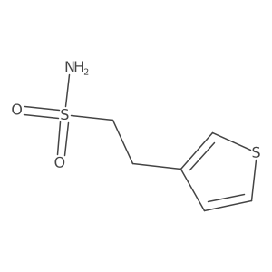2-(Thiophen-3-yl)ethane-1-sulfonamide Structure