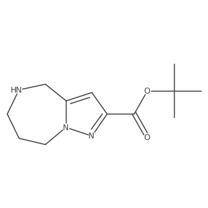 tert-butyl 4H,5H,6H,7H,8H-pyrazolo[1,5-a][1,4]diazepine-2-carboxylate Structure