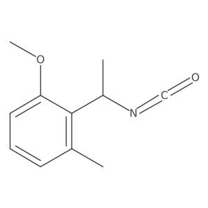 2-(1-Isocyanatoethyl)-1-methoxy-3-methylbenzene结构式