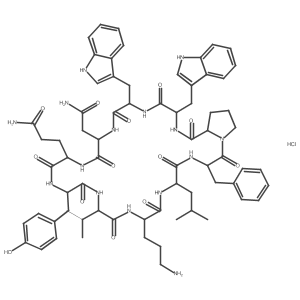 Tyrocidine C hydrochloride Structure