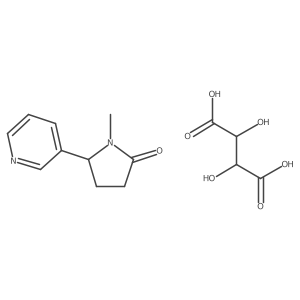 Cotinine tartrate结构式