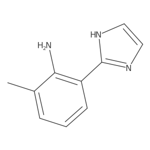2-(1H-Imidazol-2-YL)-6-methylaniline Structure