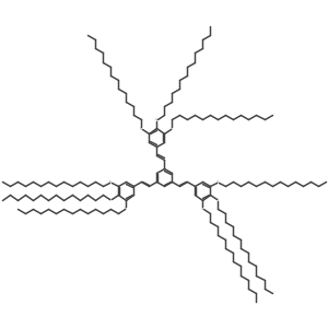 1,1',1''-[Benzene-1,3,5-triyltri(ethene-2,1-diyl)]tris[3,4,5-tris(tetradecyloxy)benzene] Structure