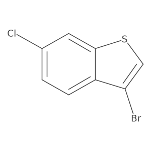 3-Bromo-6-chlorobenzo[b]thiophene Structure
