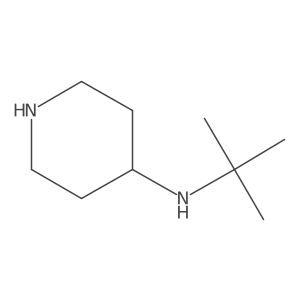 N-tert-butylpiperidin-4-amine结构式