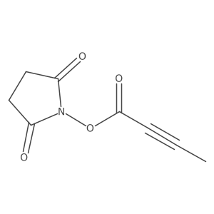 2,5-Dioxopyrrolidin-1-yl but-2-ynoate Structure