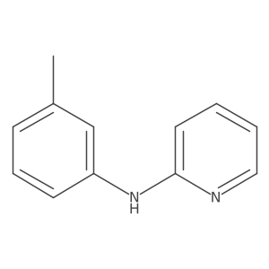 3-methyl-N-(2-pyridyl)aniline结构式