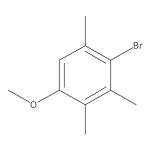 4-Bromo-2,3,5-trimethylanisole结构式