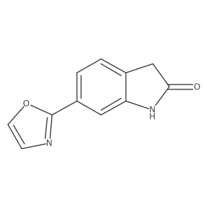 6-(Oxazol-2-yl)indolin-2-one Structure