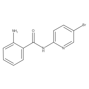 2-amino-N-(5-bromopyridin-2-yl)benzamide结构式