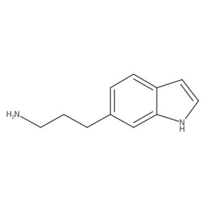 3-(1H-indol-6-yl)propan-1-amine结构式