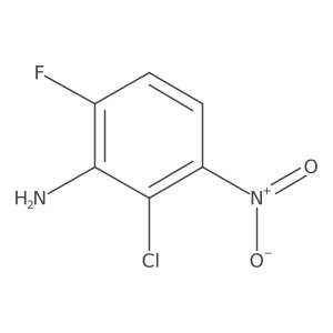 2-Chloro-6-fluoro-3-nitroaniline Structure
