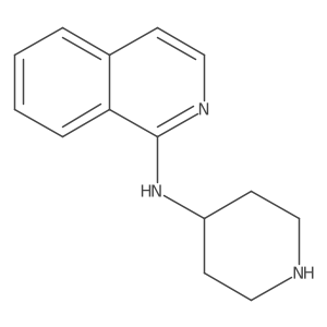 N-4-Piperidinyl-1-isoquinolinamine Structure