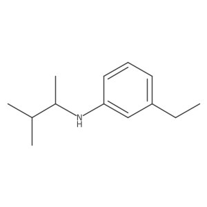 3-ethyl-N-(3-methylbutan-2-yl)aniline Structure