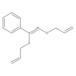 2-Propen-1-yl N-(2-propen-1-yloxy)benzenecarboximidate Structure