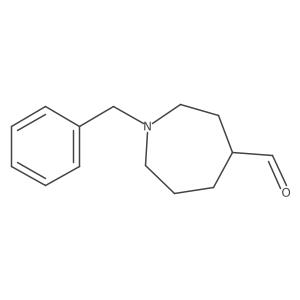 1-Benzylazepane-4-carbaldehyde结构式