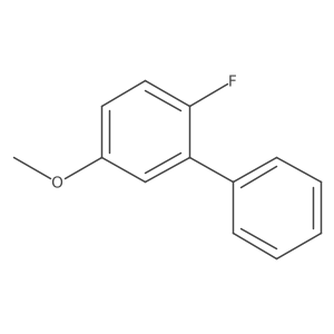 2-Fluoro-5-methoxybiphenyl Structure