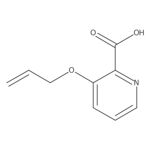 3-(Prop-2-en-1-yloxy)pyridine-2-carboxylic acid结构式