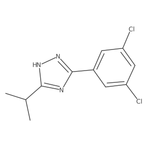 1H-1,2,4-Triazole, 5-(3,5-dichlorophenyl)-3-(1-methylethyl)-结构式