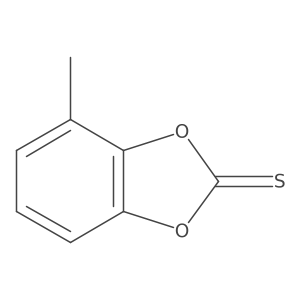 4-Methylbenzo[d][1,3]dioxole-2-thione structure
