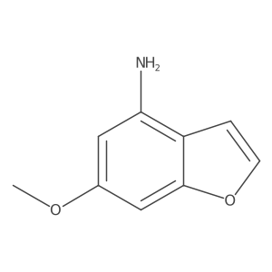 6-Methoxy-4-benzofuranamine Structure