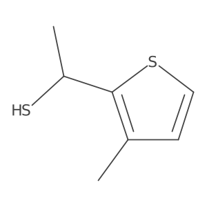 1-(3-Methylthiophen-2-yl)ethane-1-thiol结构式