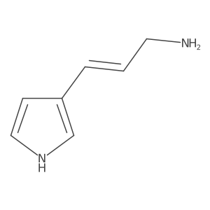 3-(1H-pyrrol-3-yl)prop-2-en-1-amine结构式