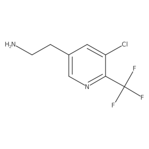 2-[5-Chloro-6-(trifluoromethyl)pyridin-3-YL]ethanamine Structure