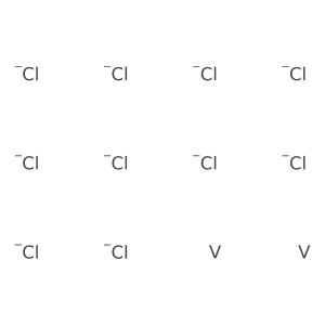 Di-mu-chlorooctachlorodivanadate(2-) Structure