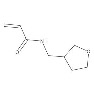 N-[(oxolan-3-yl)methyl]prop-2-enamide Structure