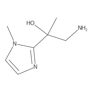 1-amino-2-(1-methyl-1H-imidazol-2-yl)propan-2-ol Structure