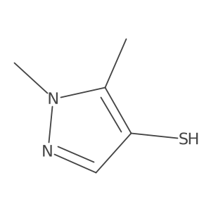 1,5-dimethyl-1H-pyrazole-4-thiol Structure