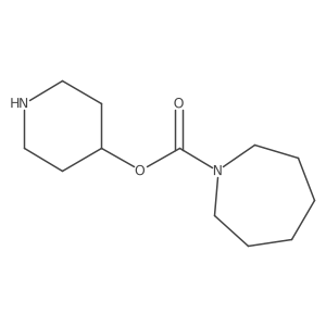 Piperidin-4-yl azepane-1-carboxylate Structure