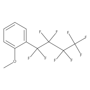 1-Methoxy-2-(nonafluorobutyl)benzene Structure