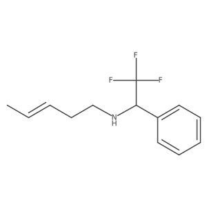 Benzenemethanamine, N-3-penten-1-yl-I+/--(trifluoromethyl)- Structure
