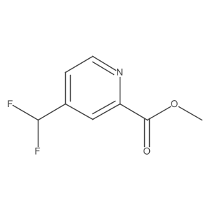 Methyl 4-(difluoromethyl)picolinate Structure