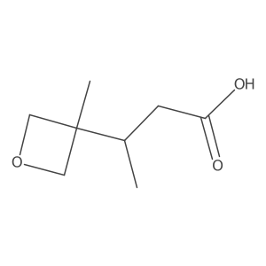 3-(3-Methyloxetan-3-yl)butanoic acid结构式