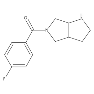 5-(4-Fluorobenzoyl)-octahydropyrrolo[3,4-b]pyrrole Structure