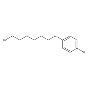 6-(4-Bromophenoxy)hexan-1-amine Structure