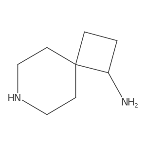 (S)-7-Azaspiro[3.5]nonan-1-amine Structure