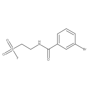 2-[(3-Bromophenyl)formamido]ethane-1-sulfonyl fluoride Structure